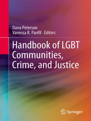 cover image of Handbook of LGBT Communities, Crime, and Justice